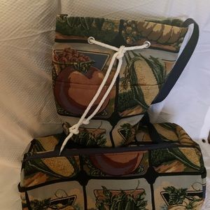 Bucket bag and travel bag